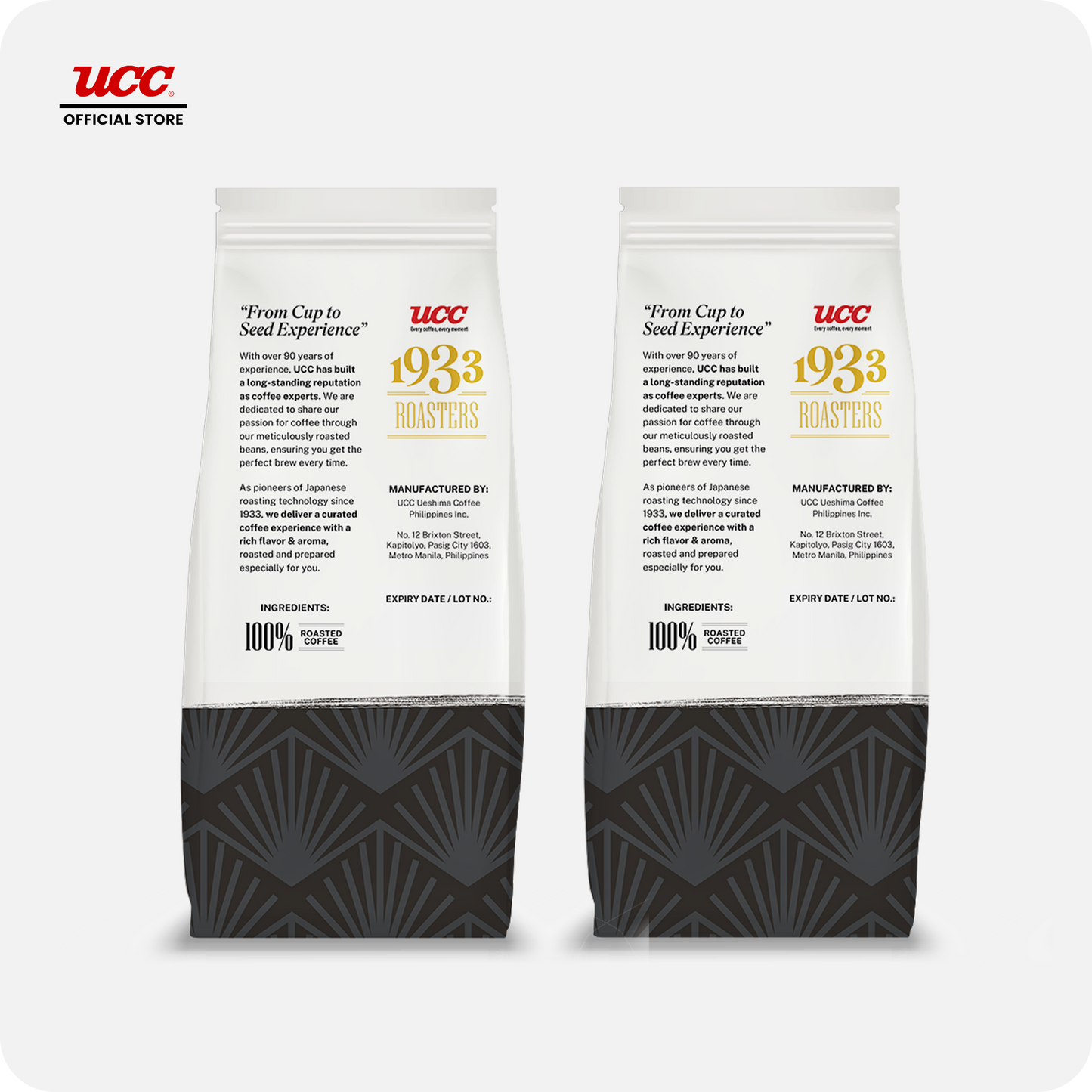 UCC 1933 Roasters Sumiyaki 500g (Bundle of 2)
