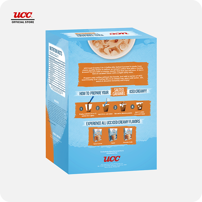 UCC Iced Creamy Salted Caramel 3-in-1 Coffee Mix