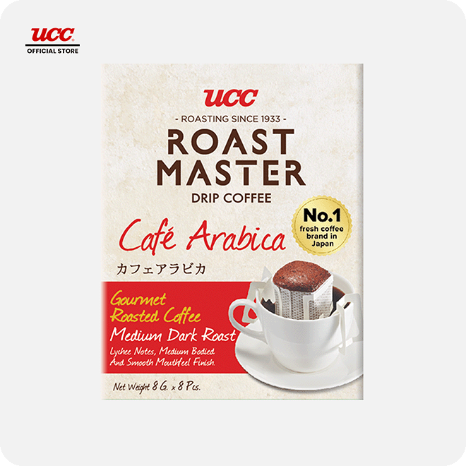 UCC Roast Master Drip Coffee Café Arabica 8g Buy 5, Get 1 FREE
