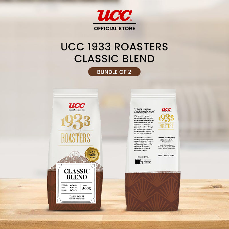 UCC 1933 Roasters Classic Blend 500g (Bundle of 2)