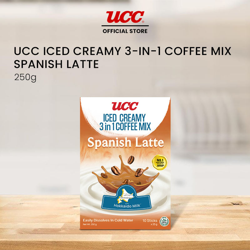 UCC Iced Creamy 3-in-1 Coffee Mix Spanish Latte