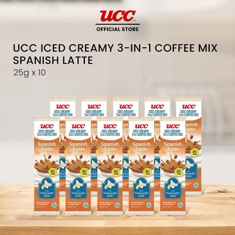 UCC Iced Creamy 3-in-1 Coffee Mix Spanish Latte