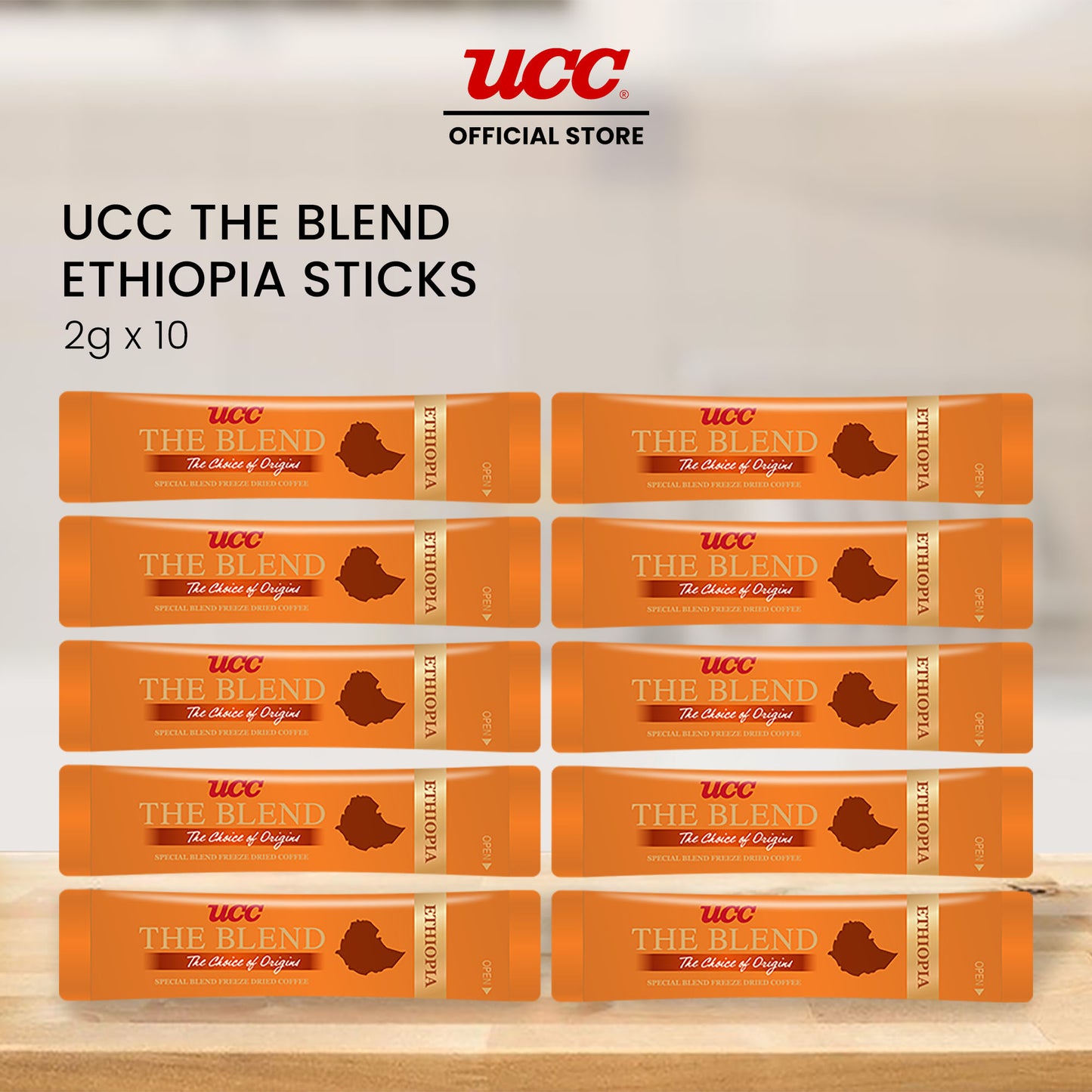 UCC The Blend Ethiopia Sticks 20g