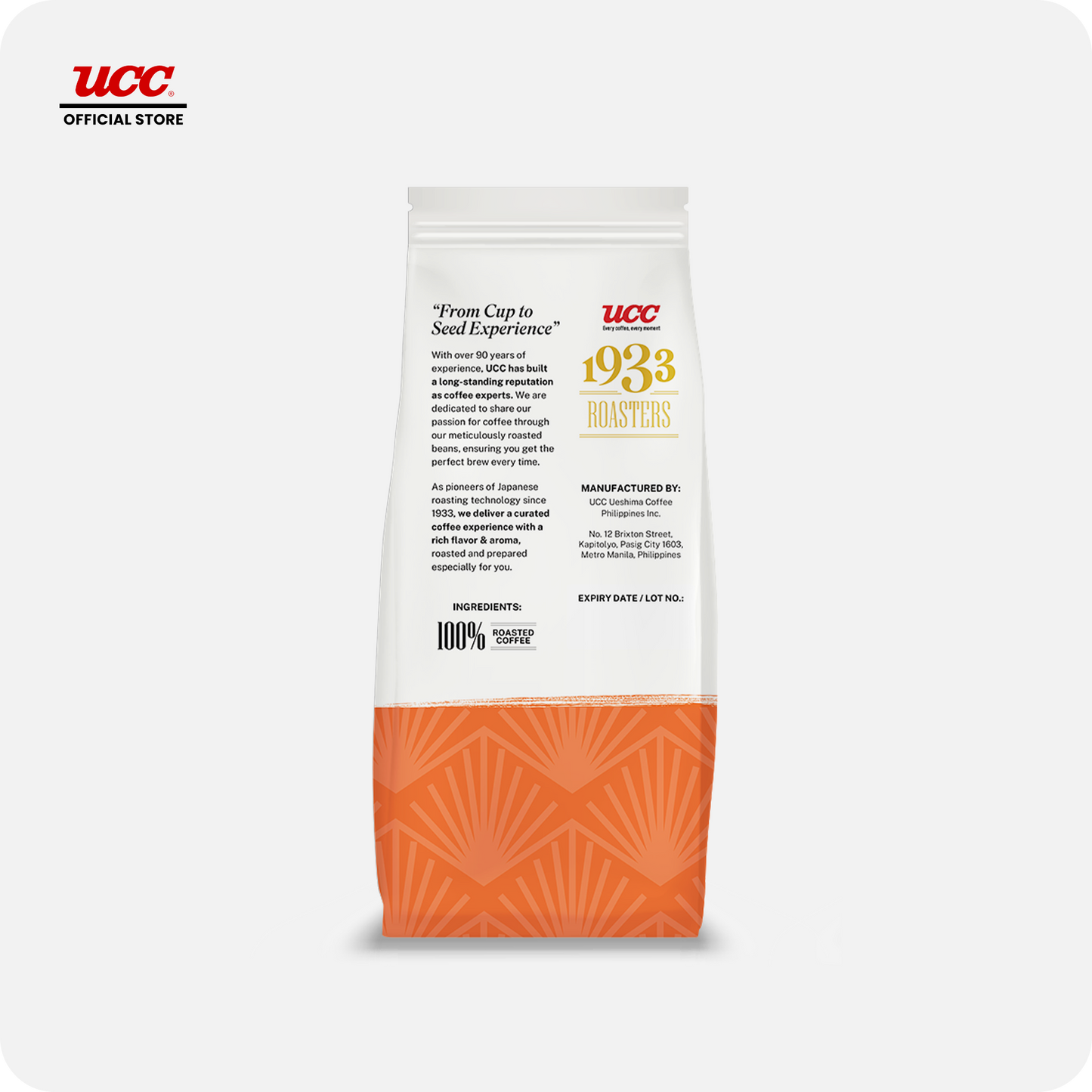 UCC 1933 Roasters Decaf 500g (Bundle of 2)