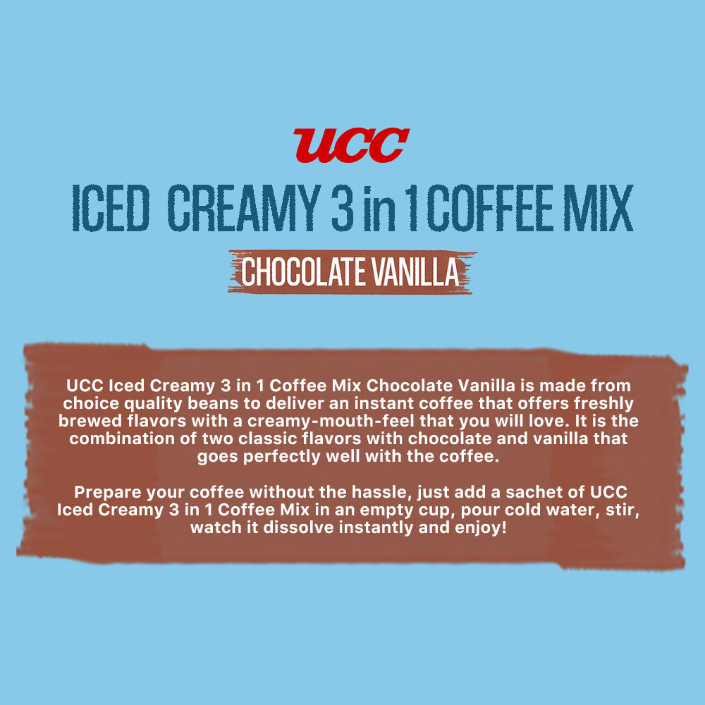 UCC Iced Creamy 3-in-1 Coffee Mix Complete Collection
