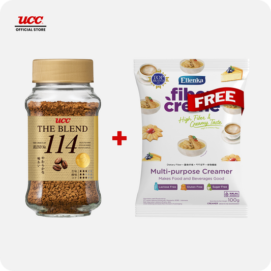 UCC Special Blend #114 70g Plus Free Ellenka FiberCreme Multi-purpose Creamer 100g