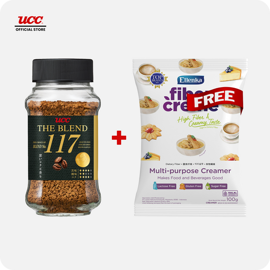 UCC Special Blend #117 70g Plus Free Ellenka FiberCreme Multi-purpose Creamer 100g