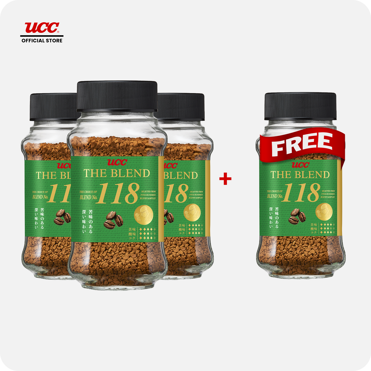 UCC The Blend No. 118 70g Buy 3 Get 1 FREE