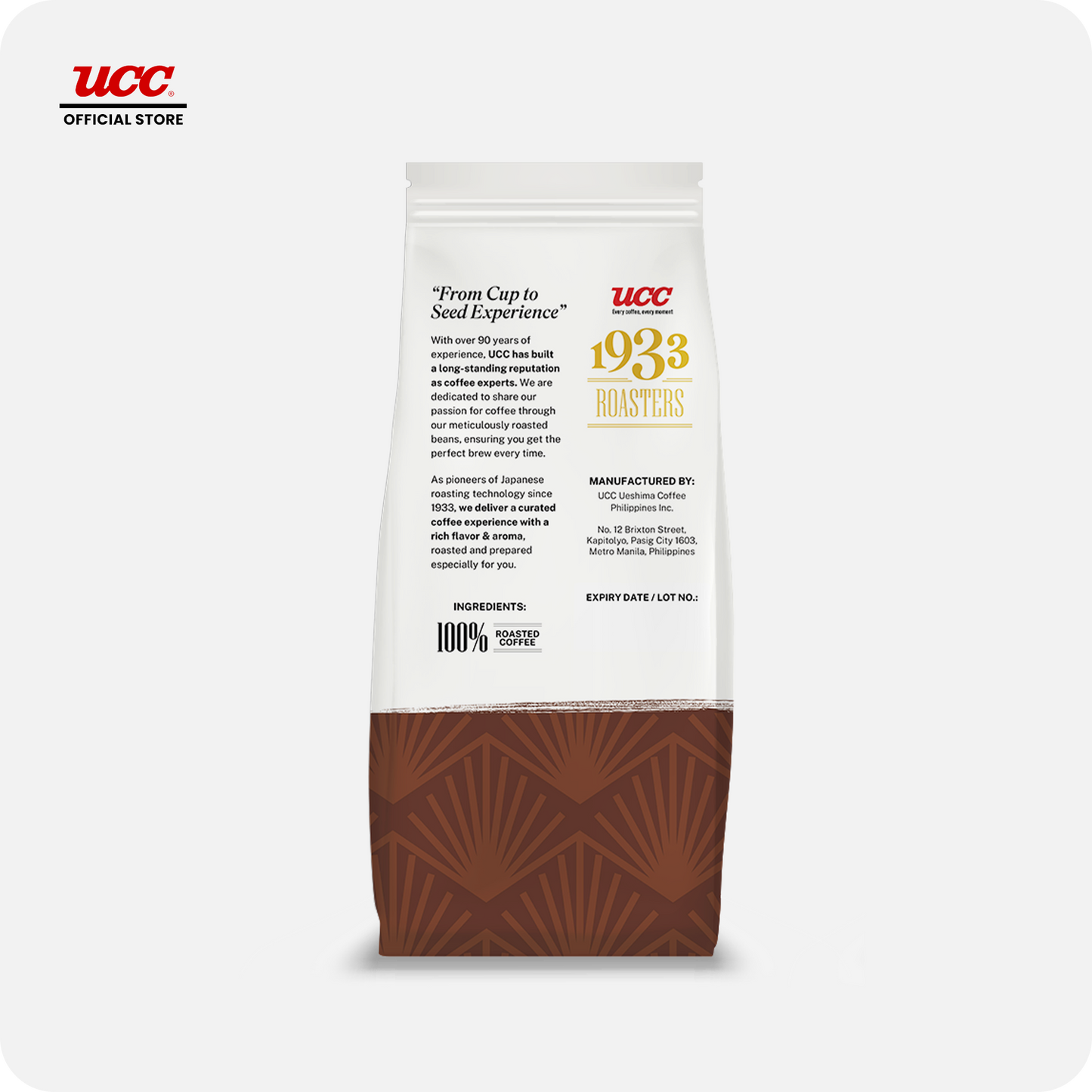 UCC 1933 Roasters Classic Blend 500g