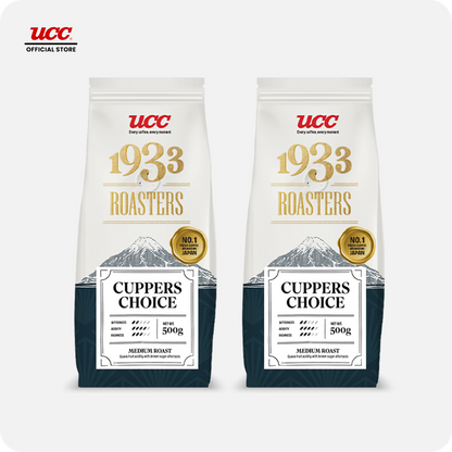 UCC 1933 Roasters Cuppers Choice 500g (Bundle of 2)