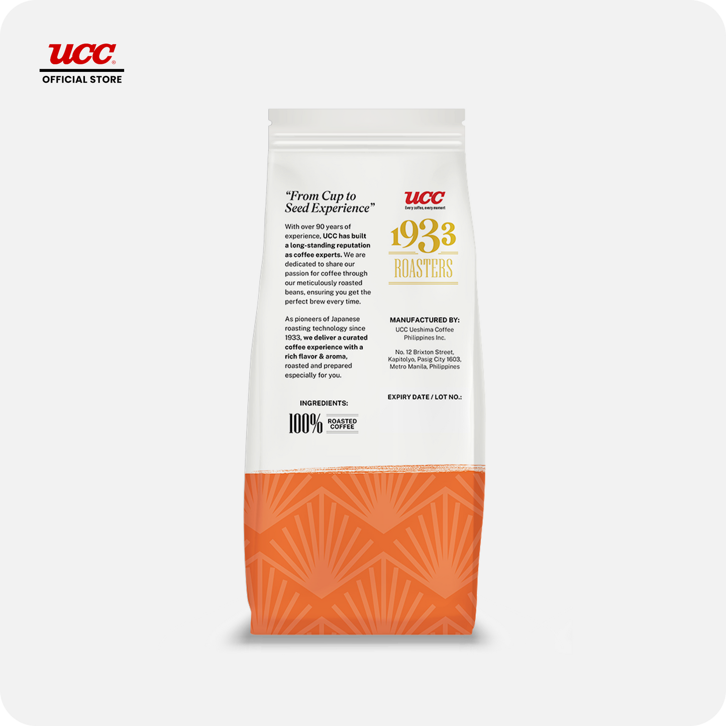 UCC 1933 Roasters Decaf 500g