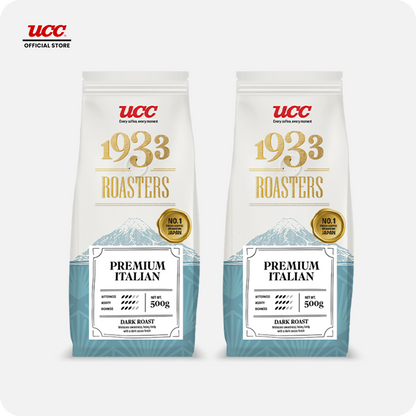 UCC 1933 Roasters Premium Italian 500g (Bundle of 2)