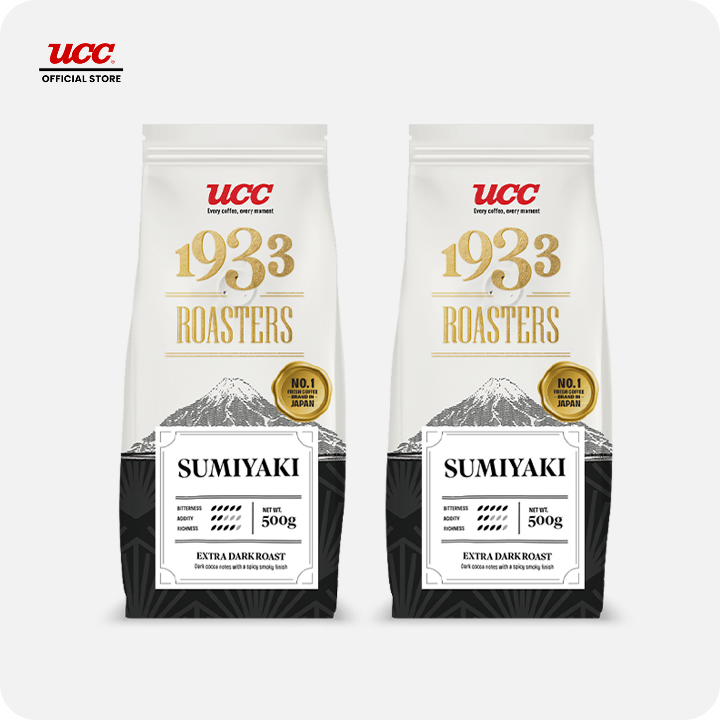 UCC 1933 Roasters Sumiyaki 500g (Bundle of 2)
