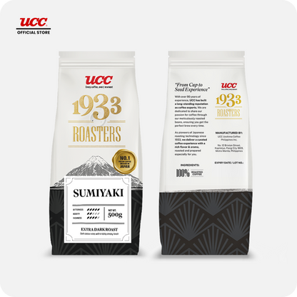 UCC 1933 Roasters Sumiyaki 500g (Bundle of 2)