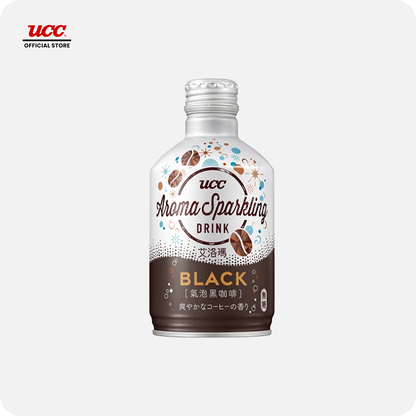 UCC Aroma Sparkling Non-Sugar Coffee 290ml (Bundle of 24)
