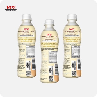 UCC Creamy Caffe Latte (330ml x 3)