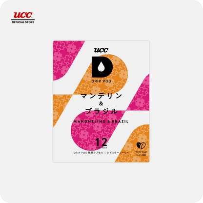 UCC Drip Pod Mandheling & Brazil 12P