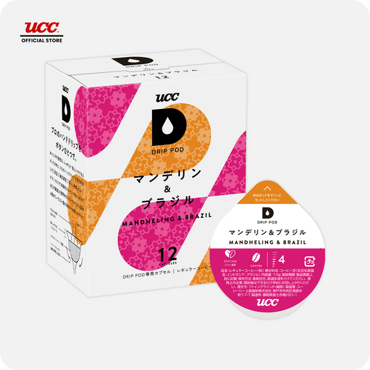 UCC Drip Pod Mandheling & Brazil 12P