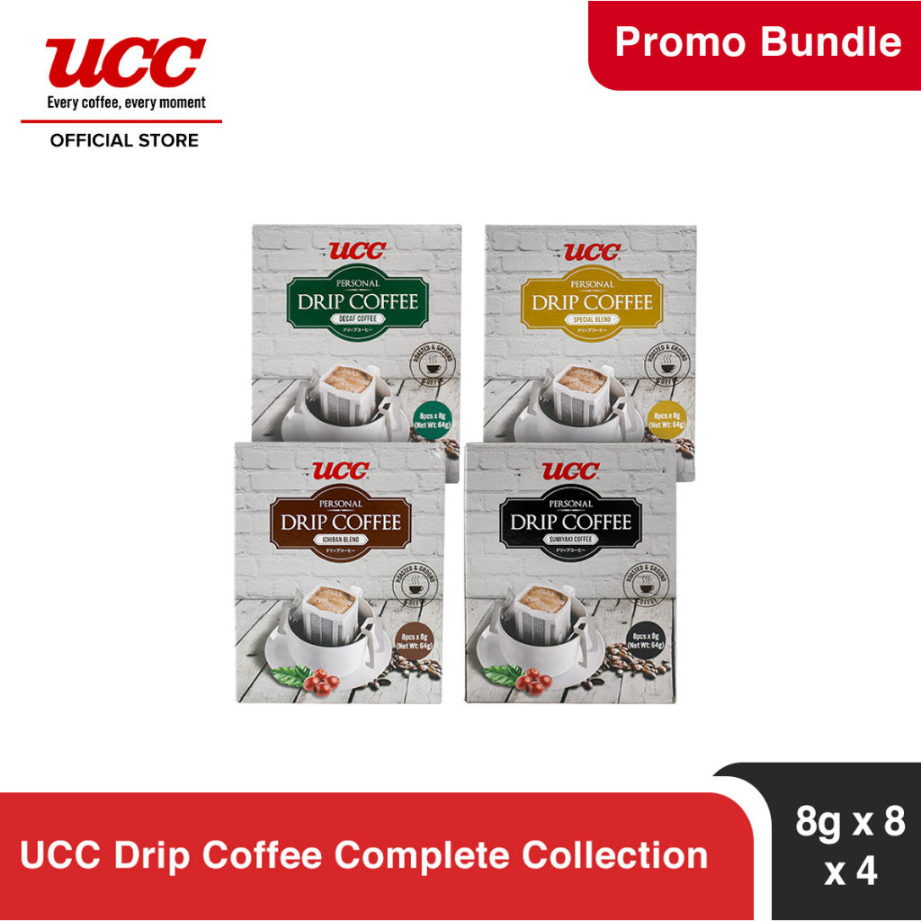 UCC Drip Coffee Complete Collection