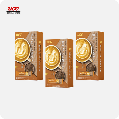 UCC Hojicha Tea Latte Instant Mixes 150g Buy 2, Get 1 at 30% (Bundle of 3)