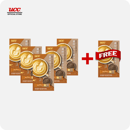 UCC Hojicha Tea Latte Instant Mixes 150g Buy 5 Get 1 Free (Bundle of 6)