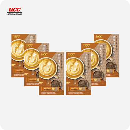 UCC Hojicha Tea Latte Instant Mixes 150g Buy 5 Get 1 Free (Bundle of 6)