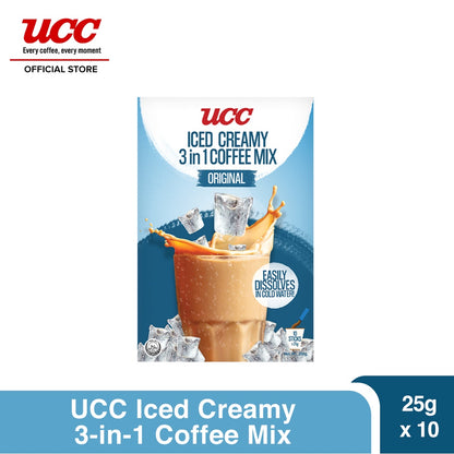 UCC Iced Creamy 3-in-1 Coffee Mix (Bundle of 12)