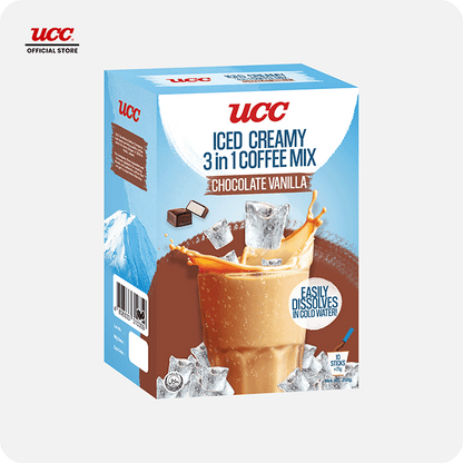 UCC Iced Creamy Chocolate Vanilla 3-in-1 Coffee Mix