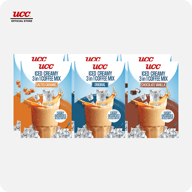 UCC 3in1 Iced Creamy Complete Collection (2 OR, 2 SC & 2 CV) Bundle of 6