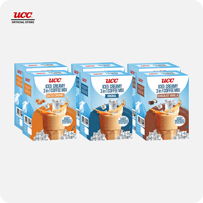UCC 3in1 Iced Creamy Complete Collection (2 OR, 2 SC & 2 CV) Bundle of 6