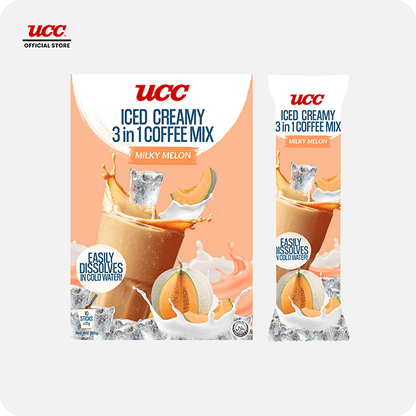 UCC Iced Creamy Fruity Milky Melon 3-in-1 Coffee Mix