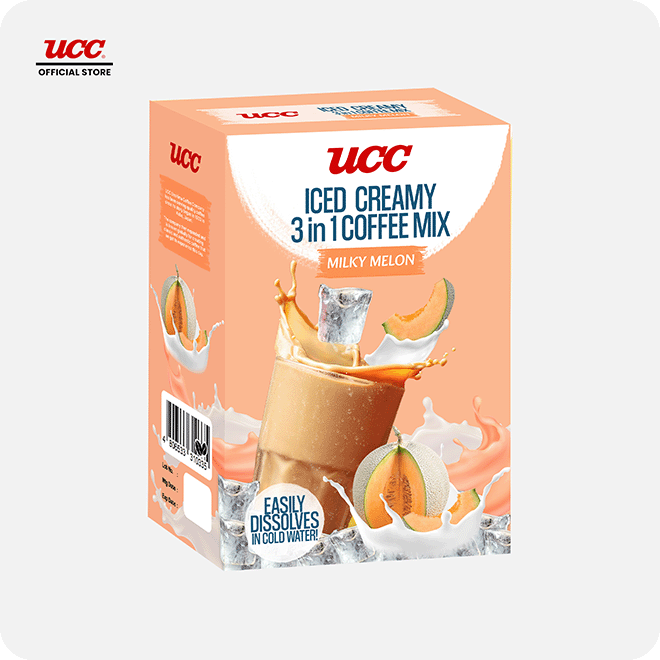UCC Iced Creamy Fruity Milky Melon 3-in-1 Coffee Mix