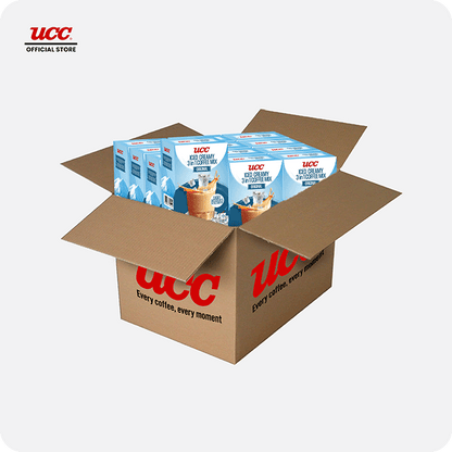UCC Iced Creamy 3-in-1 Coffee Mix (Bundle of 12) with Free UCC Sumiyaki Instant Coffee 100g