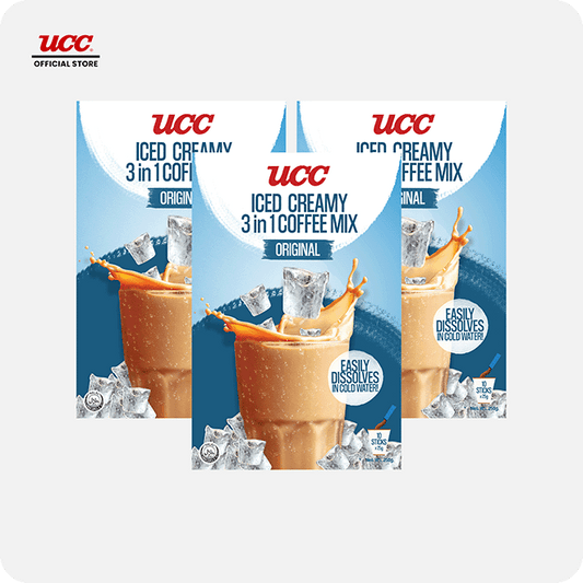 UCC Iced Creamy 3-in-1 Coffee Mix (Bundle of 3)