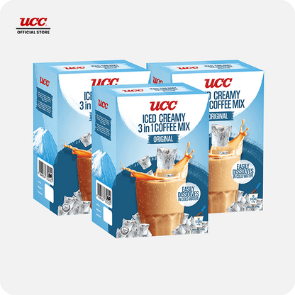 UCC Iced Creamy 3-in-1 Coffee Mix (Bundle of 3)