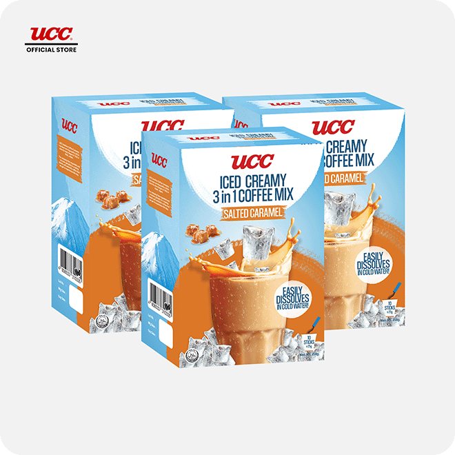 UCC Iced Creamy Salted Caramel 3-in-1 (Bundle of 3)