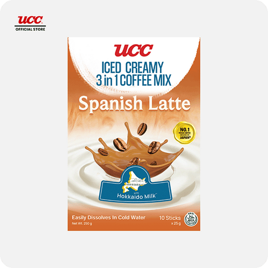 UCC Iced Creamy  3-in-1 Coffee Mix Spanish Latte