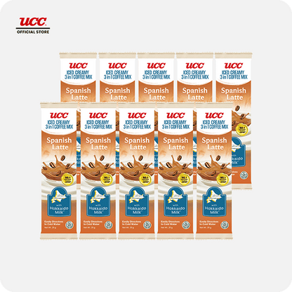 UCC Iced Creamy  3-in-1 Coffee Mix Spanish Latte