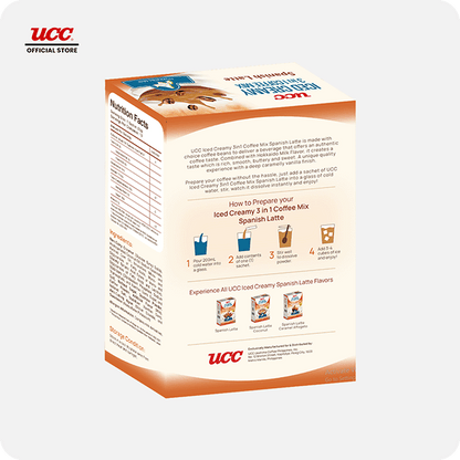 UCC Iced Creamy  3-in-1 Coffee Mix Spanish Latte