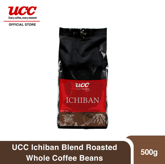 UCC Ichiban Blend Roasted Whole Coffee Beans 500g