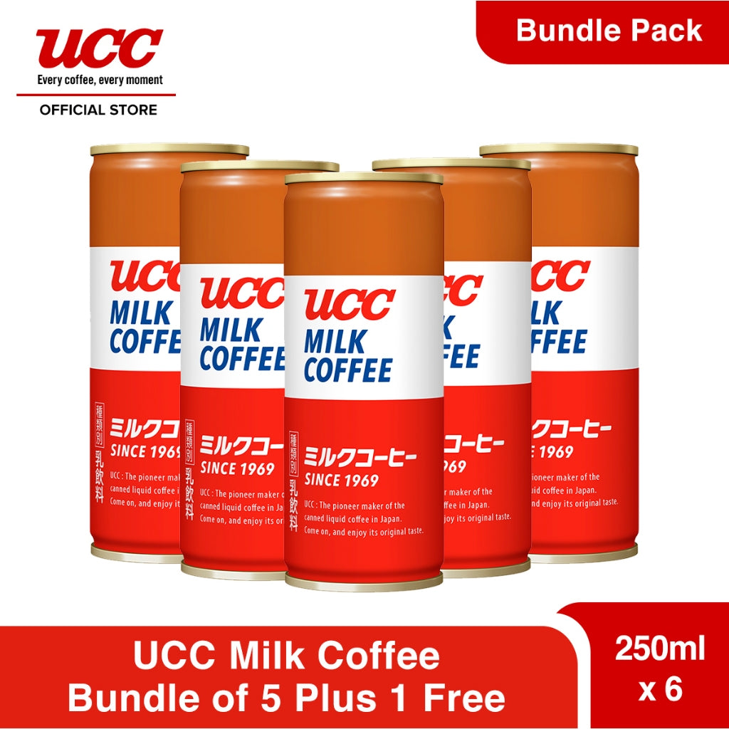 UCC Milk Coffee SOT 250g Buy 5 Get 1 FREE