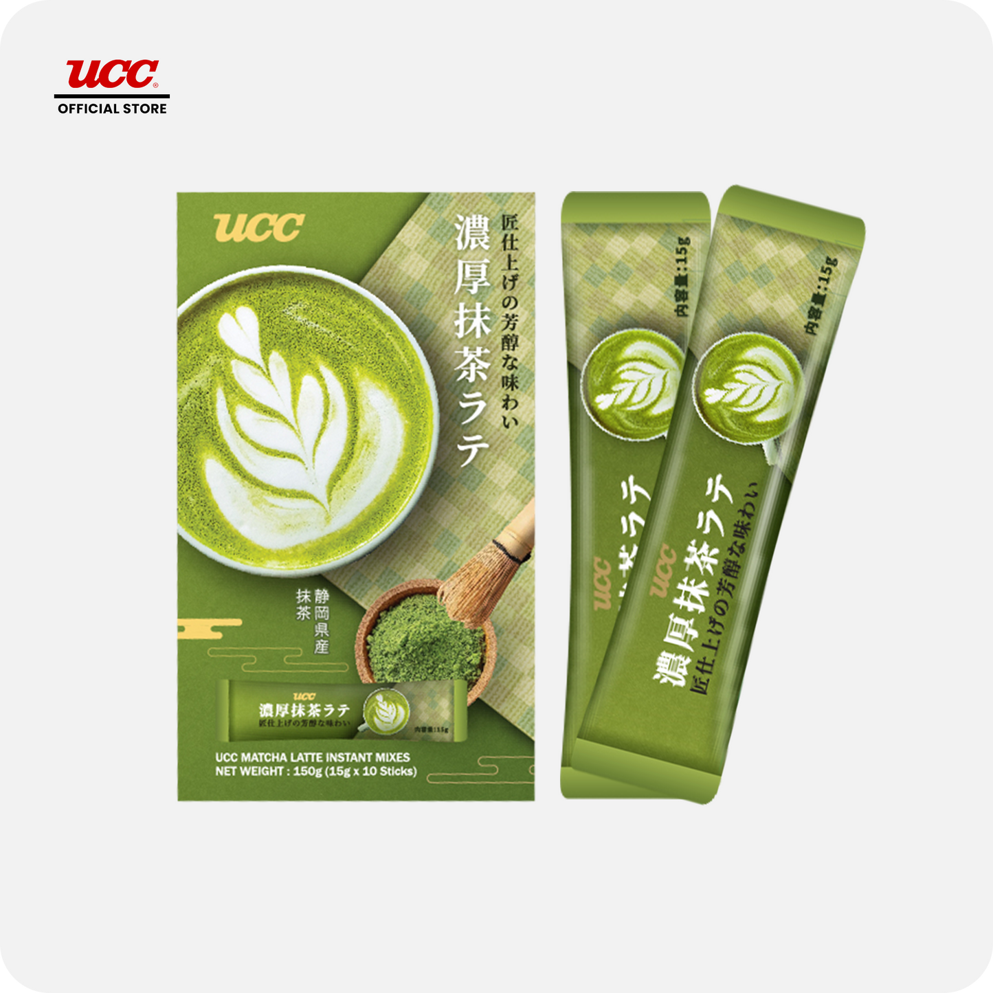 UCC Matcha Latte Instant Mixes 150g