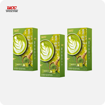 UCC Matcha Latte Instant Mixes 150g Buy 2, Get 1 at 30% (Bundle of 3)