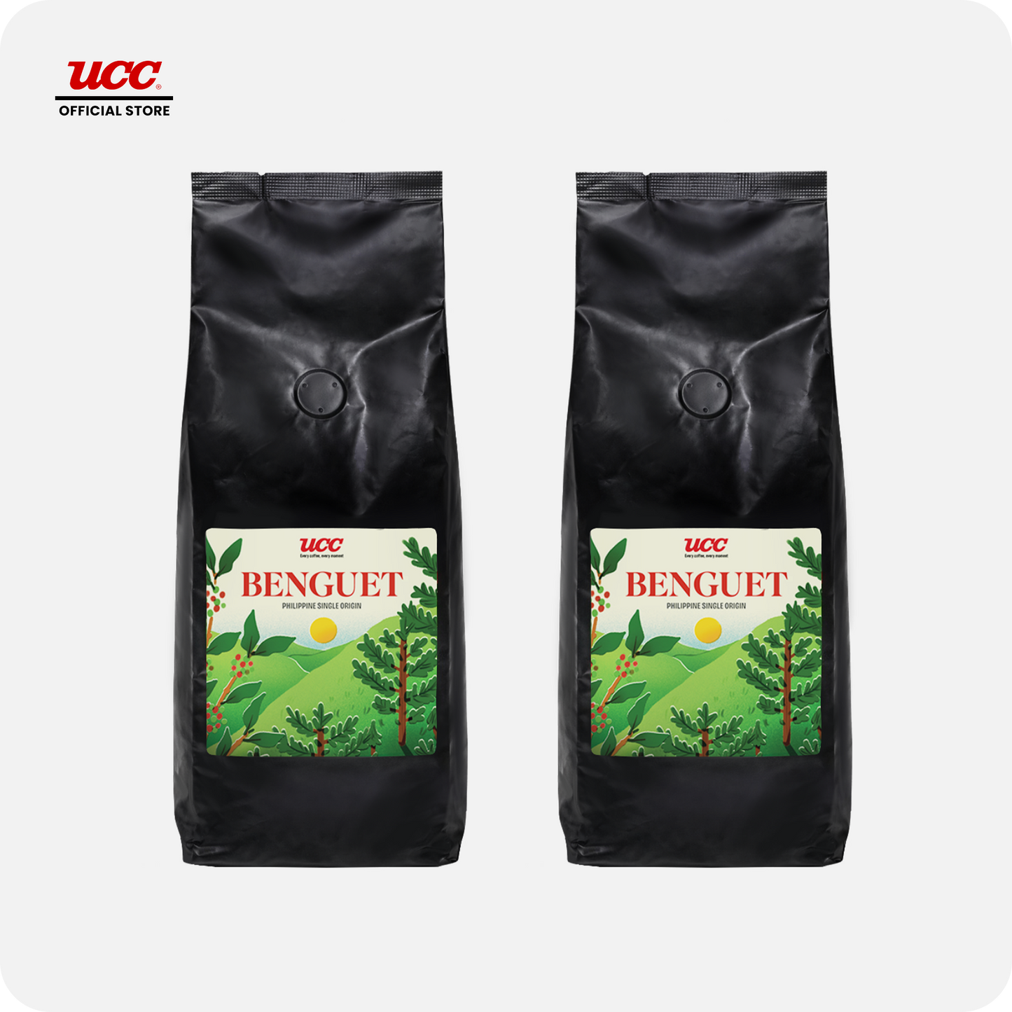 UCC Philippine Origin Benguet 500g (Bundle of 2)