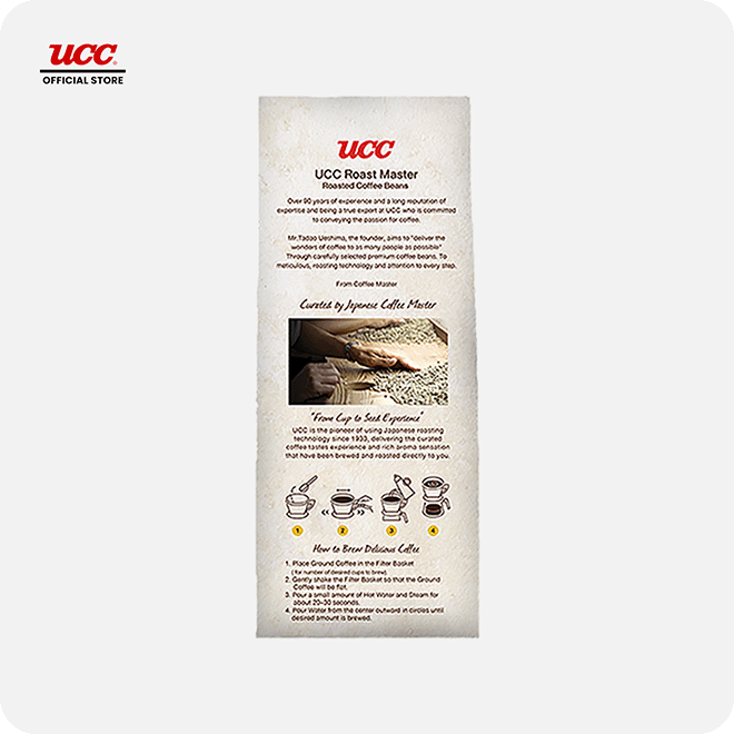 UCC Roast Master Italian Roast Coffee Beans 250g