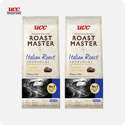 UCC Roast Master Italian Roast Coffee Beans 250g Buy 2, Get 1 Free