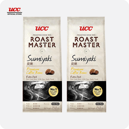 UCC Roast Master Sumiyaki Coffee Beans 250g Buy 2, Get 1 Free