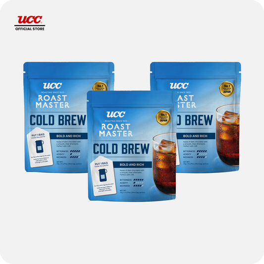 UCC Roast Master Cold Brew Bold and Rich 35g (Bundle of 3)