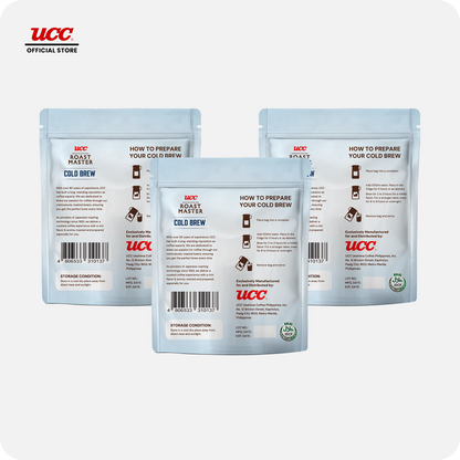 UCC Roast Master Cold Brew Mild and Fruity 35g (Bundle of 3)