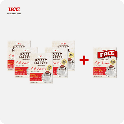 UCC Roast Master Drip Coffee Café Arabica 8g Buy 5, Get 1 FREE